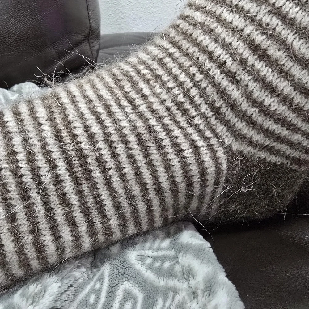 Handmade‎ Goat Down Socks, 100% OrganicWarm Winter Wool Socks, Hand Knitted